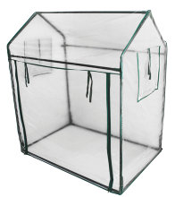 Växthus Pallkrage 115 x 76 x 110/130 cm